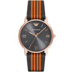 Наручные часы унисекс Emporio Armani AR11014 оранжевые