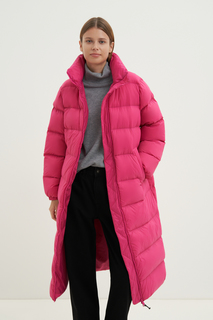 Пуховик-пальто женский Finn Flare FAD11078 розовый M