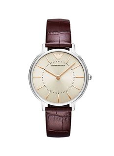 Наручные часы женские Emporio Armani AR11063 коричневые