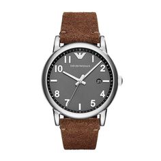 Наручные часы унисекс Emporio Armani AR11070 коричневые