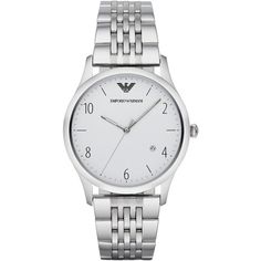 Наручные часы унисекс Emporio Armani AR1867 серебристые