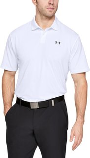 Футболка мужская Under Armour Performance Polo 2.0 белая MD
