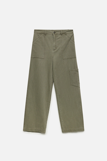 Брюки женские Befree 2341549719 хаки XS/170