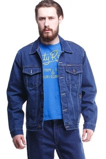 Джинсовая куртка мужская Montana 12062 синяя 3XL