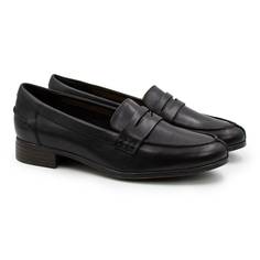 Лоферы женские Clarks Hamble Loafer 26147739 черные 41 EU