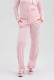 Спортивные брюки женские Juicy Couture JCMBJ223252 розовые 46 RU