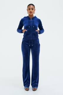 Спортивные брюки женские Juicy Couture JCAP180 синие 48 RU