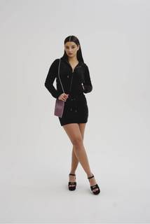 Юбка женская Juicy Couture JCCGS123801 черная 48 RU