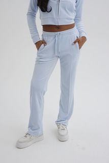 Спортивные брюки женские Juicy Couture JCAPW045 голубые 46 RU