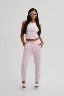 Спортивные брюки женские Juicy Couture JCWB121093 розовые 46 RU