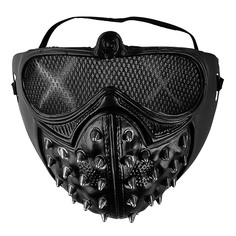 Маска унисекс Carnival Toys с шипами, черный