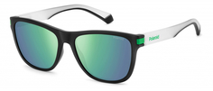 Солнцезащитные очки унисекс Polaroid PLD 2138/S зеленые/синие