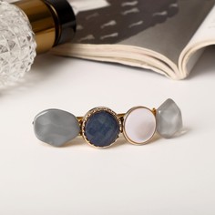 Заколка-автомат женская Queen Fair 9298943 серая