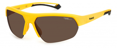 Спортивные солнцезащитные очки унисекс Polaroid PLD 7048/S коричневые