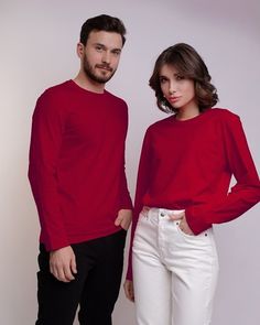 Лонгслив унисекс Uzcotton UZ-M-L бордовый 56-58\3XL