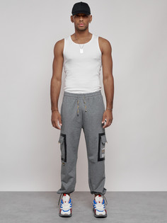 Спортивные брюки мужские MTFORCE 12908 серые XL