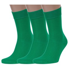 Набор носков Rusocks 3-М-1221 зеленый 25-27 (38-41)
