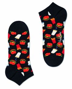 Носки унисекс Happy socks HAM05 черные 25