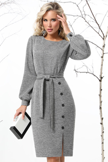 Платье женское DStrend 0325 серое 52 RU