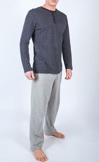 Пижама мужская Gentlemen PJ003 синяя L