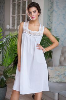 Ночная сорочка женская Mia-Mia 16191 Helene белая 4X