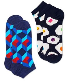 Комплект носков мужских Happy Socks OSQ02 синих 25