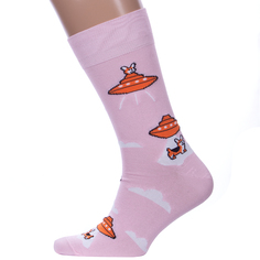 Носки унисекс St. Friday Socks SS21-964-16 розовые 42-46