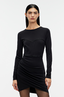 Платье женское Befree 2311062504-50 черное M