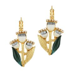 Серьги из бижутерного сплава TARATATA TT-T23-02701, бусины/смола
