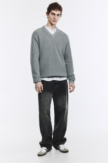 Пуловер мужской Befree 2349019811-30 серый XL