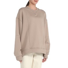 Свитшот женский Maison David MLW14-08 бежевый XS