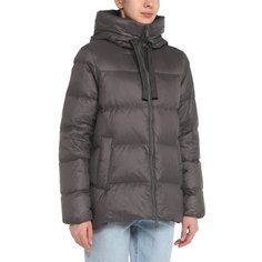 Пуховик женский Maison David MLY011-1 серый M
