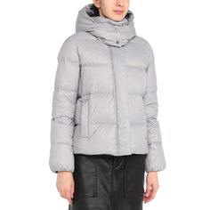 Пуховик женский Maison David MLY007-1 серый 2XL