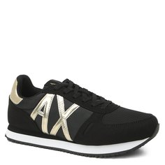 Кроссовки женские Armani Exchange XDX031 черные 37 EU