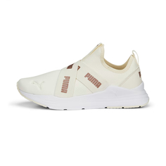 Кроссовки женские Puma Wired Run Slipon Space Metallics 38928103 бежевые 38.5 RU