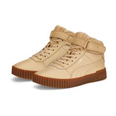 Ботинки женские PUMA 38585202 бежевые 39 RU