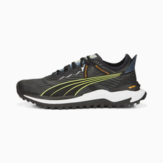 Кроссовки мужские Puma Voyage Nitro 2 Black-Light Lime 37691904 черные 41 RU