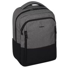 Рюкзак унисекс Eberhart EBH29723-LG темно-серый, 30х12х42,5 см