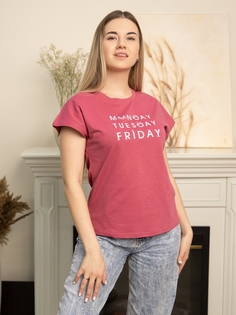 Футболка женская LIDEKO 521-22 красная 96