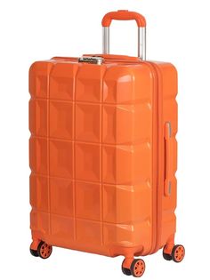 Чемодан женский Supra Luggage STS-1007 оранжевый S