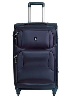 Чемодан унисекс Supra Luggage STS-2001 темно-синий S
