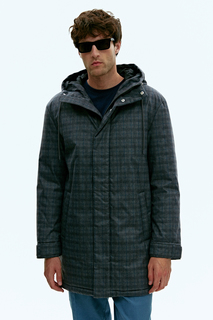Пальто мужское Finn Flare FAD21073 серое XL