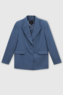 Пиджак женский Finn Flare FAD110146 синий XL