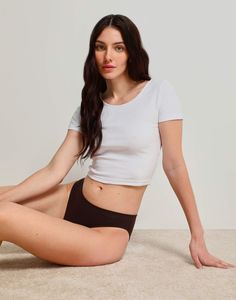 Трусы женские Gloria Jeans GUW008687 коричневые M (44)