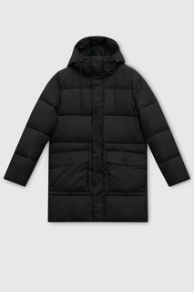 Пальто мужское Finn Flare FAD21069 черное XL