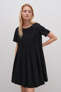 Платье женское Finn Flare FAD110147 черное L