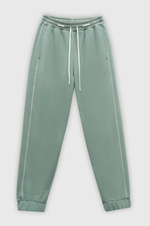 Спортивные брюки женские Finn Flare FAD110138 зеленые L