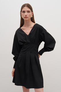Платье женское Finn Flare FAD110152 черное L