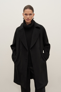 Пальто женское Finn Flare FAD11025 черное S