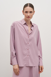 Рубашка женская Finn Flare FAD110244R фиолетовая L